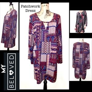 GUC My Beloved... Boho Chic Patchwork Tunic Dress